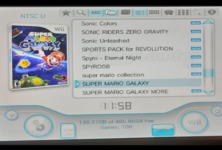 Nintendo Wii Game Console Bundle 100+ Games