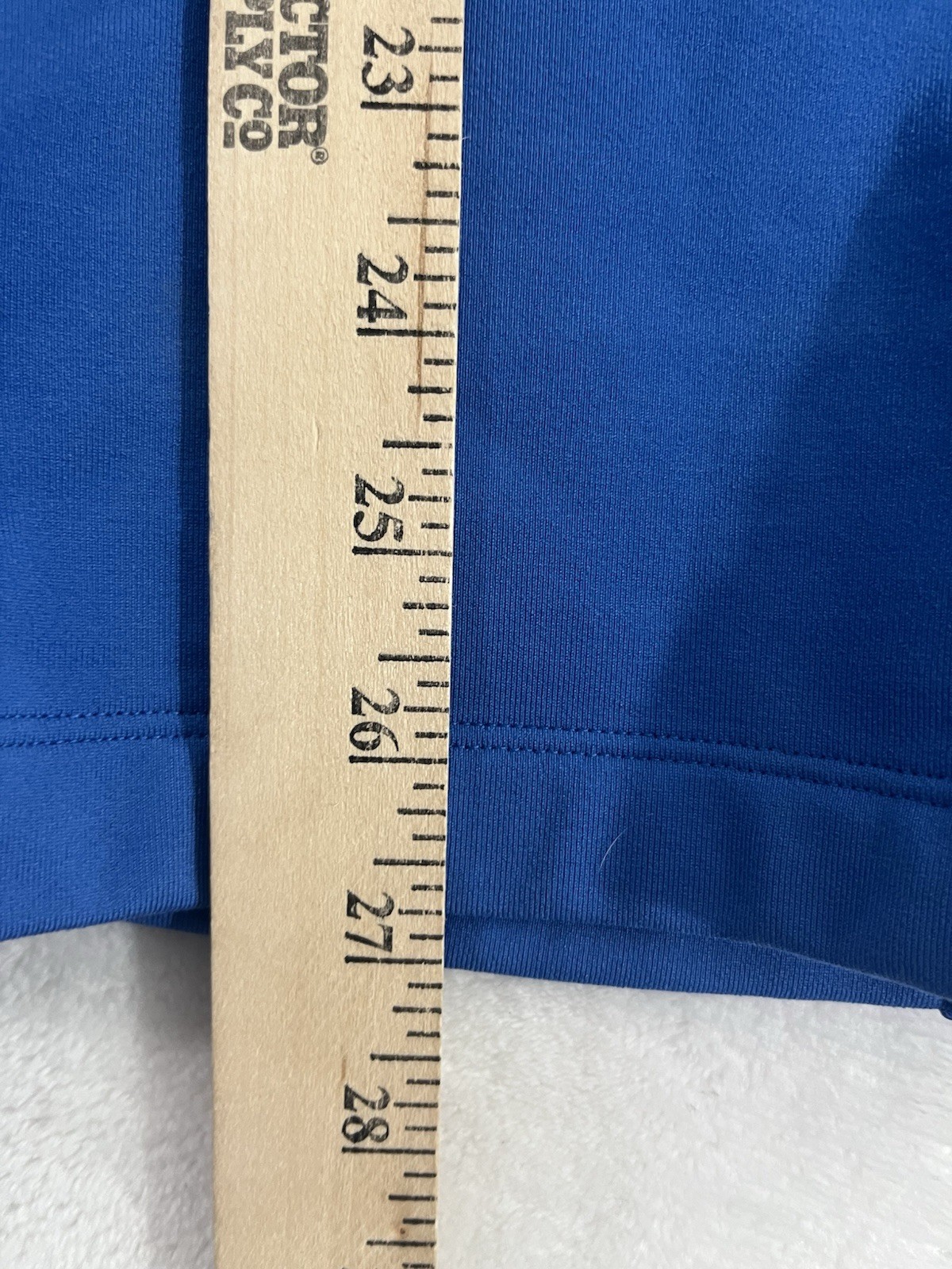 New Calia By Carrie Underwood 1/4 Zip Top XXL 1X Blue Dash Thermal Running Women