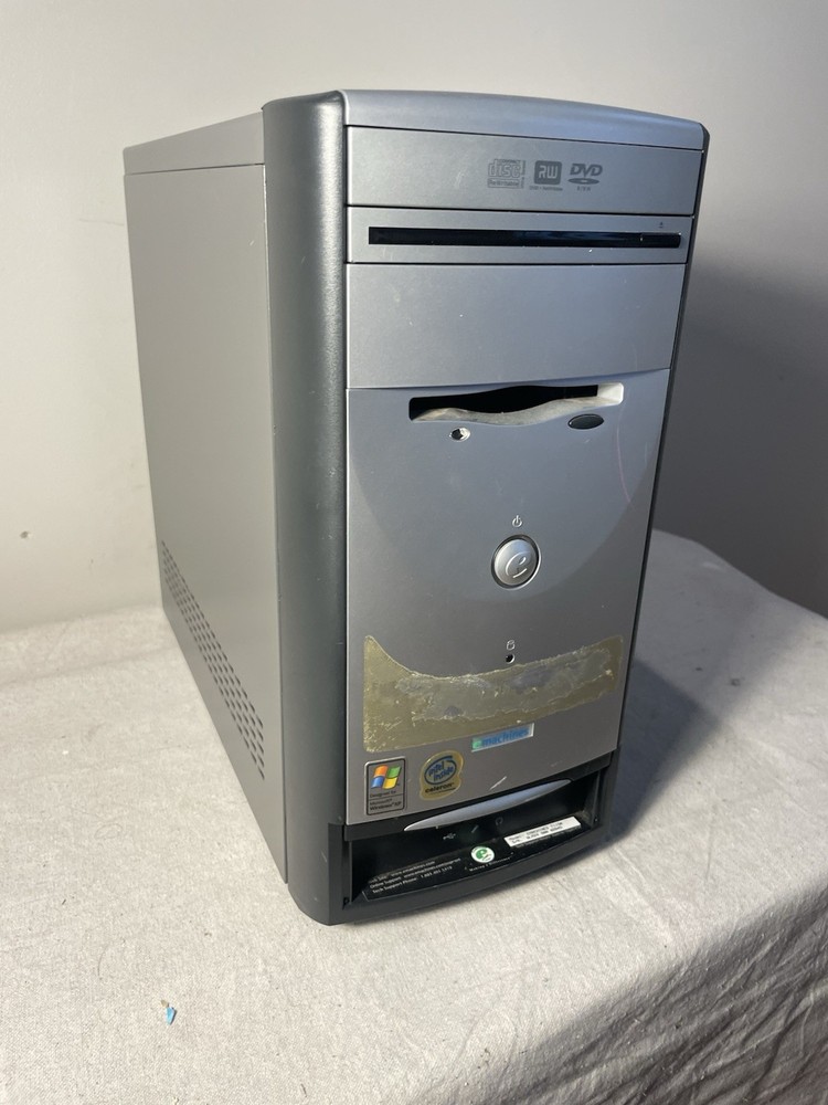 E Machine C2480 Vintage Desktop Computer WIn X, Socket 462- UNTESTED
