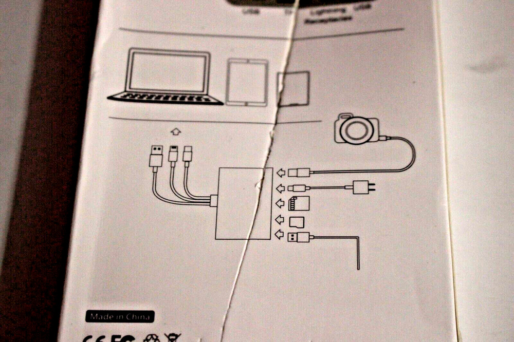 ALL-ROUND CAMERA CARD READER NK-1032 PRO MULTI-FUNCTION ADAPTER