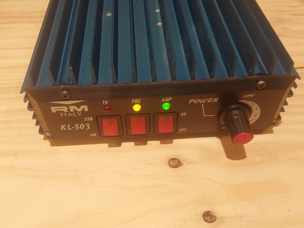 RM Italy KL 503 Linear Amplifier Low Drive Tested