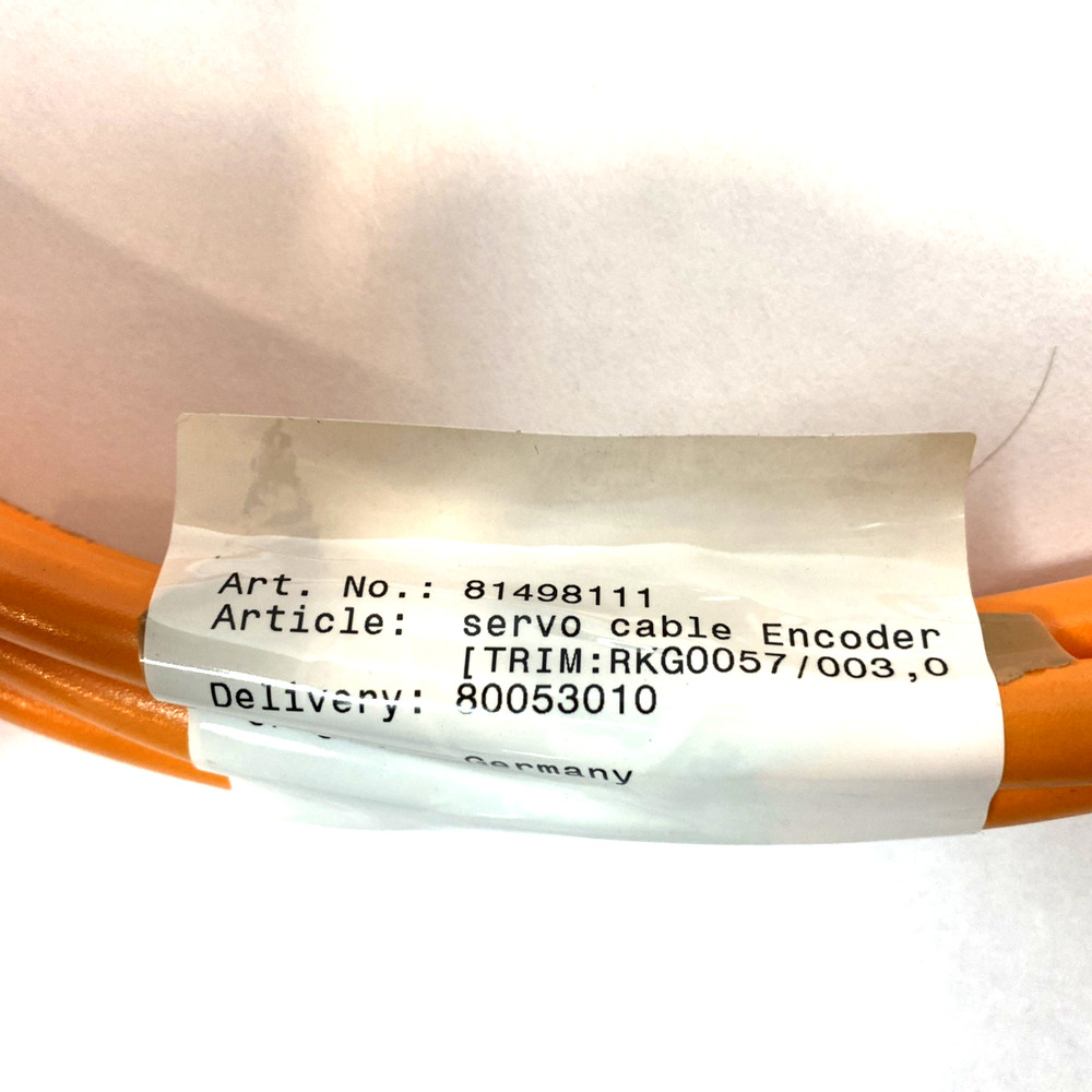 Helukabel Topgerber RKG0057/003 Servo Encoder Cable 81498111