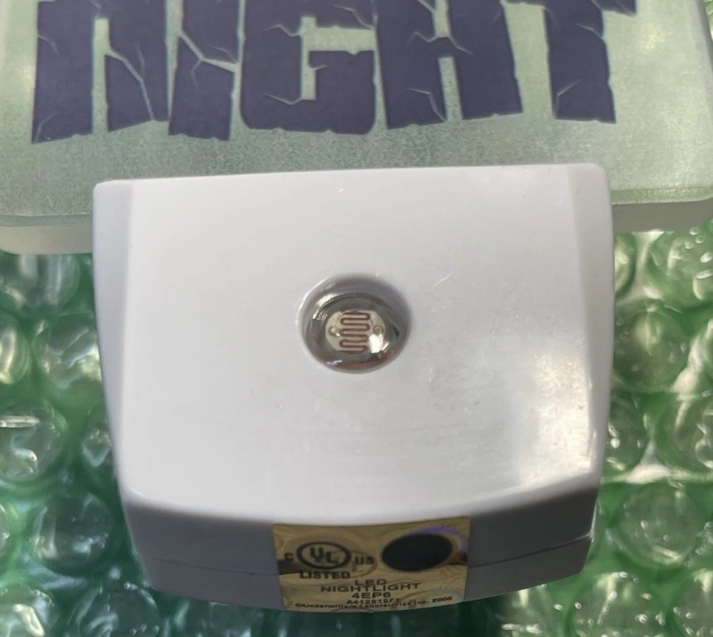 Mood Lights Up All Night LED Night Light • Automatic On/Off • Light Sensor Activ