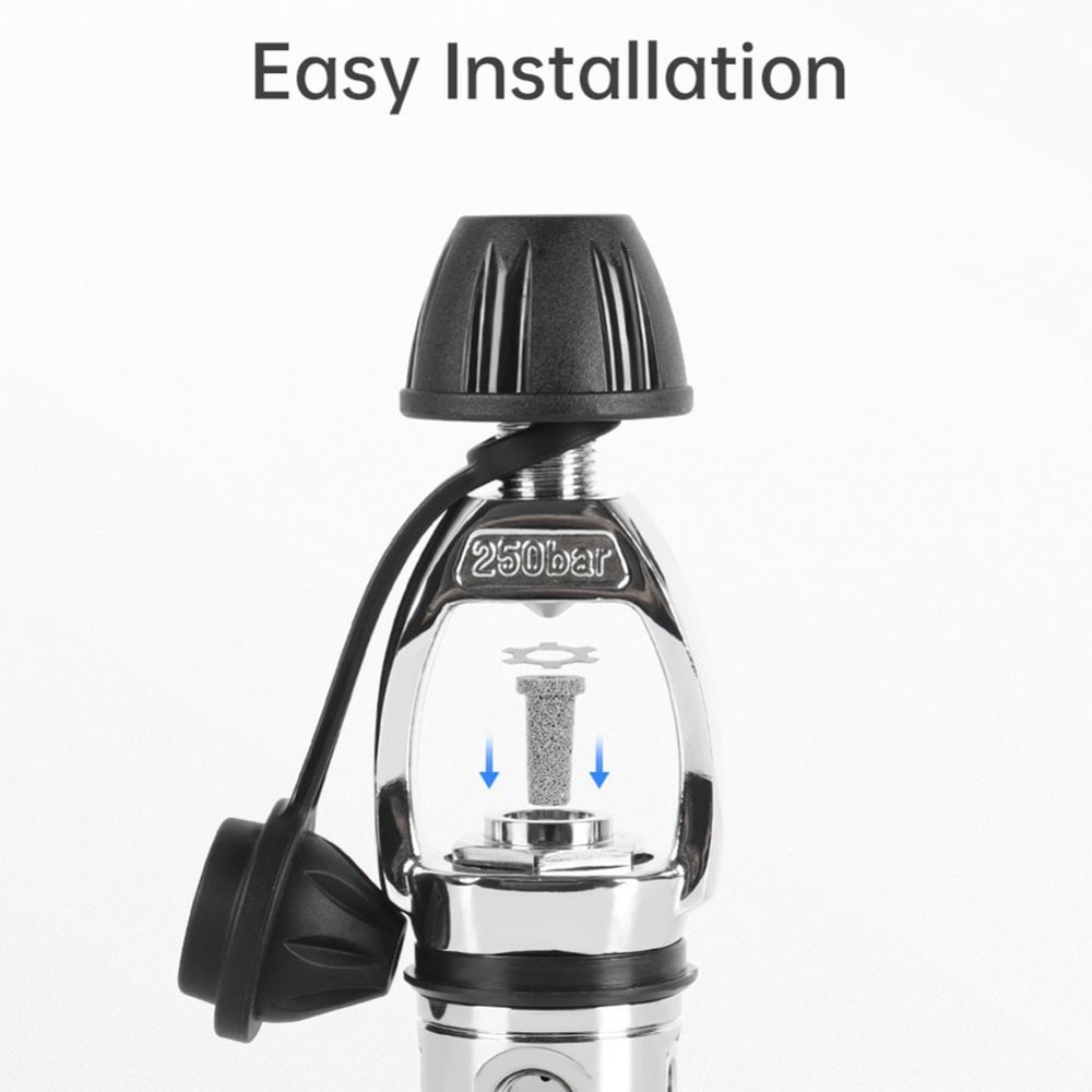 Pressure Reducing Valve Filter Element Diving Regulator with Stainless Steel