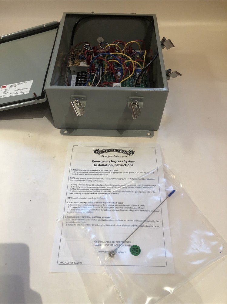 OVERHEAD DOOR Operator Division Door Control Systems A1210CHNF.