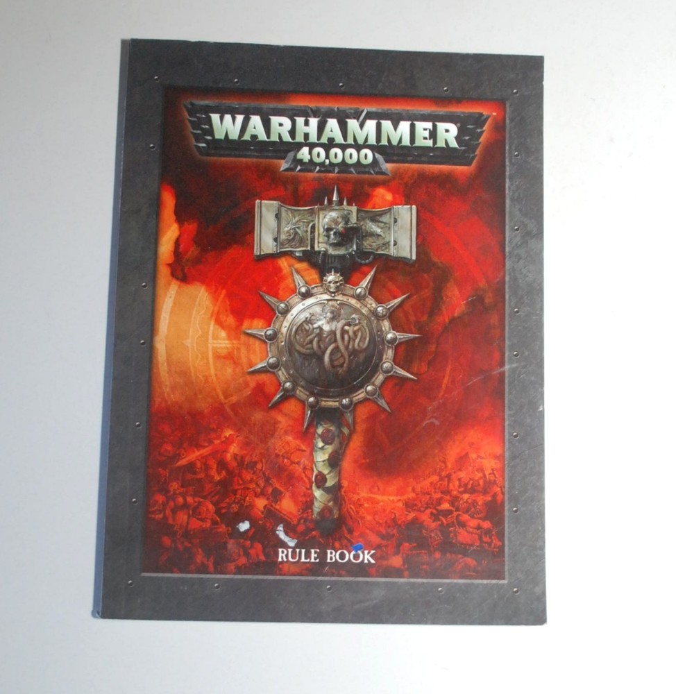 Warhammer 40k - Rule Book, Rulebook - 2008 - 5th Edition - A5 Version