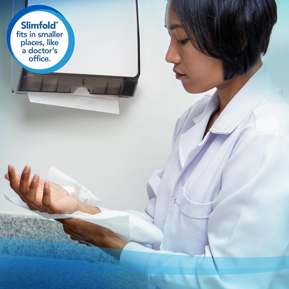 Scott Control Hand Towels Slimfold (04442) with Fast-Drying Absorbency Pockets,