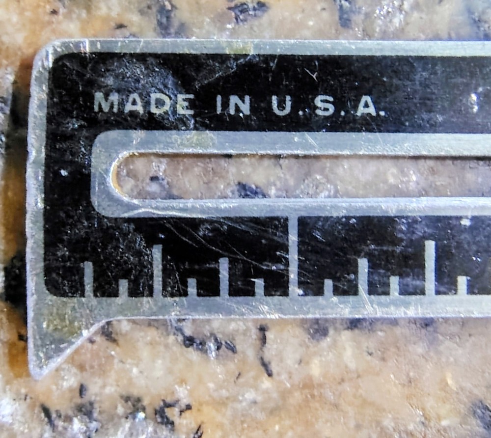 🗽 VINTAGE PELOUZE QUICK POCKET CALIPER