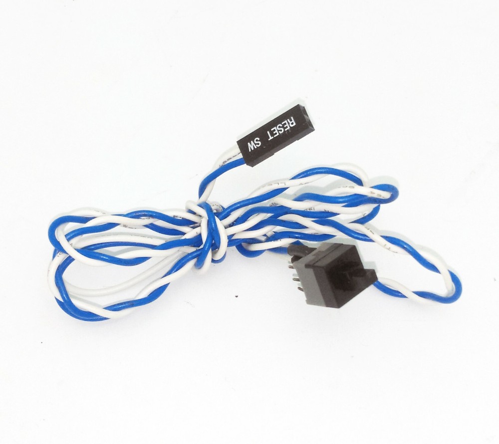 10pack:PC Case Front Panel Reset or Power ON/OFF Switch to Motherboard PWR Cable