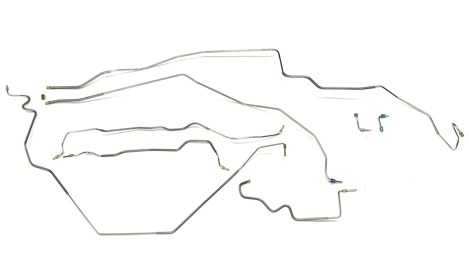 Complete Galfan Coat Brake Line Kit For 1967-69 Camaro (Bullet Pts For Fitment)