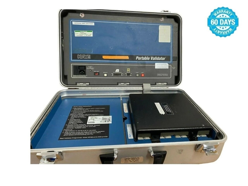 Kaye Portable Validator Portable Briefcase Thermal Validator unit going to Croat