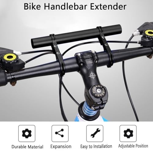 Bike Handlebar Extender,Bicycle Handlebar Extender,Multifunctional 20cm