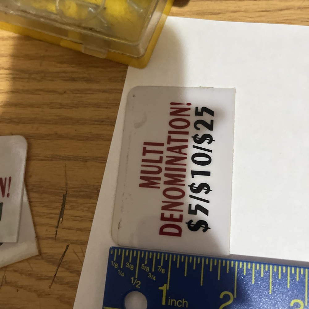 IGT Multi Denomination ! $5/$10/$25