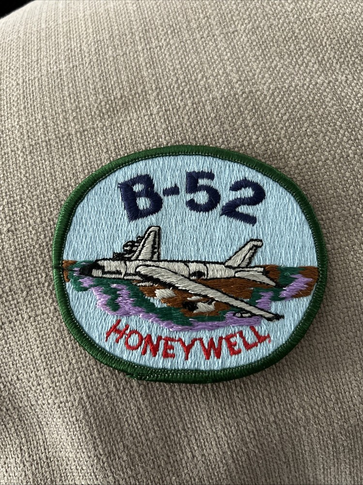 B-52 Honeywell Embroidered Patch
