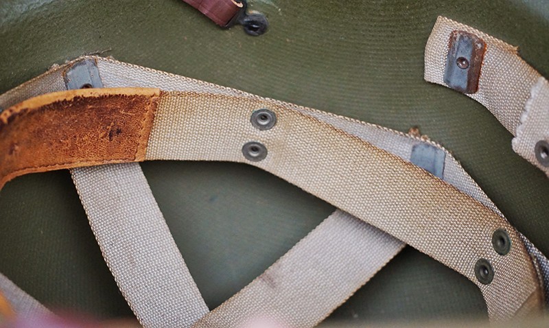 WWII US HAWLEY M1 HELMET LINER, 1st PATTERN