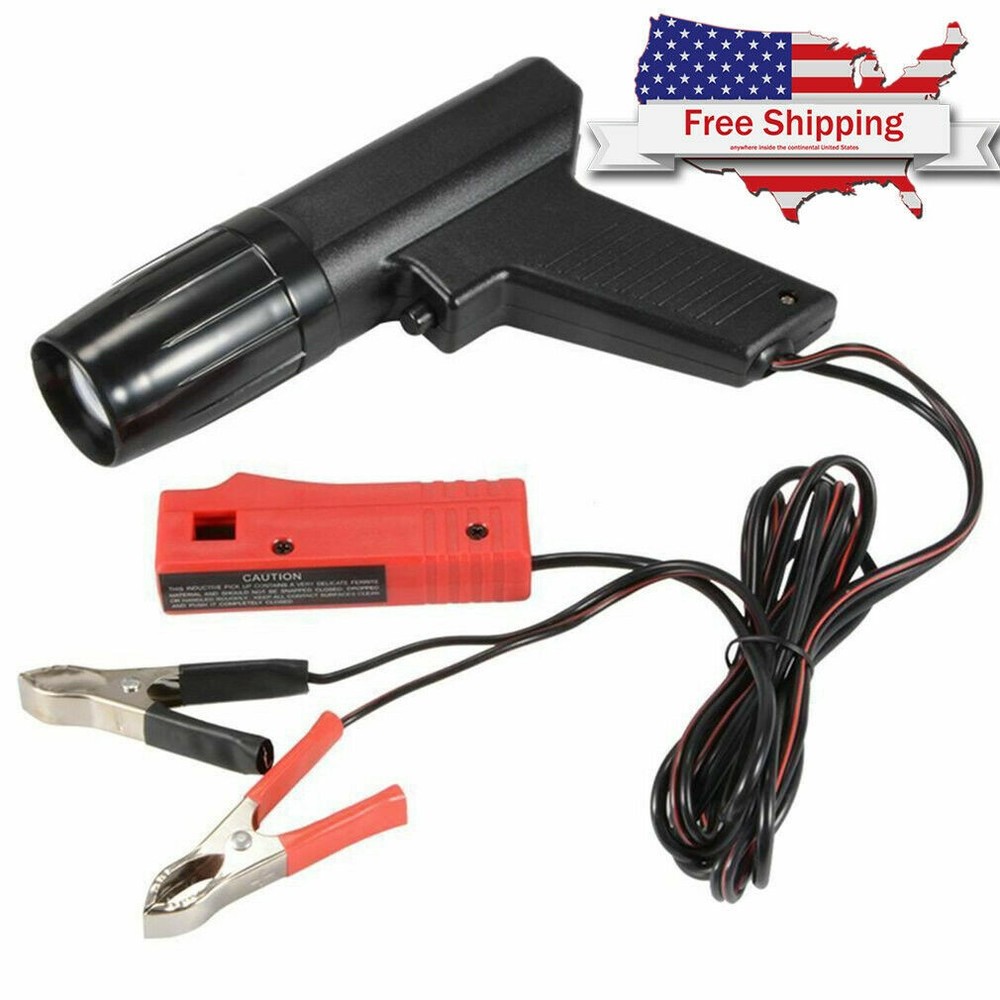 Petrol Engine Ignition Timing Gun Detector Xenon Light Car Inductive Strobe Test