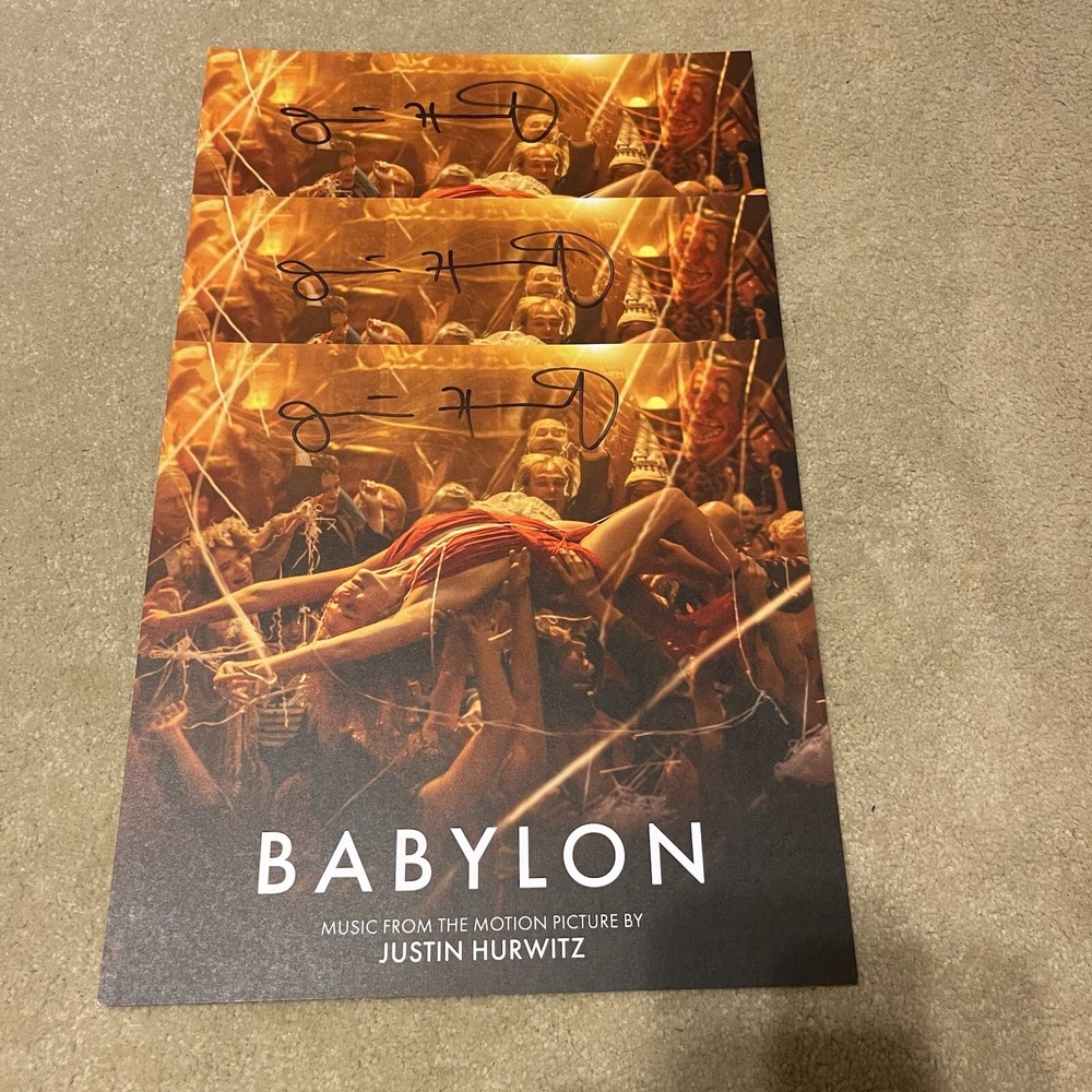 SIGNED Babylon - AUTOGRAPHED by Justin Hurwitz