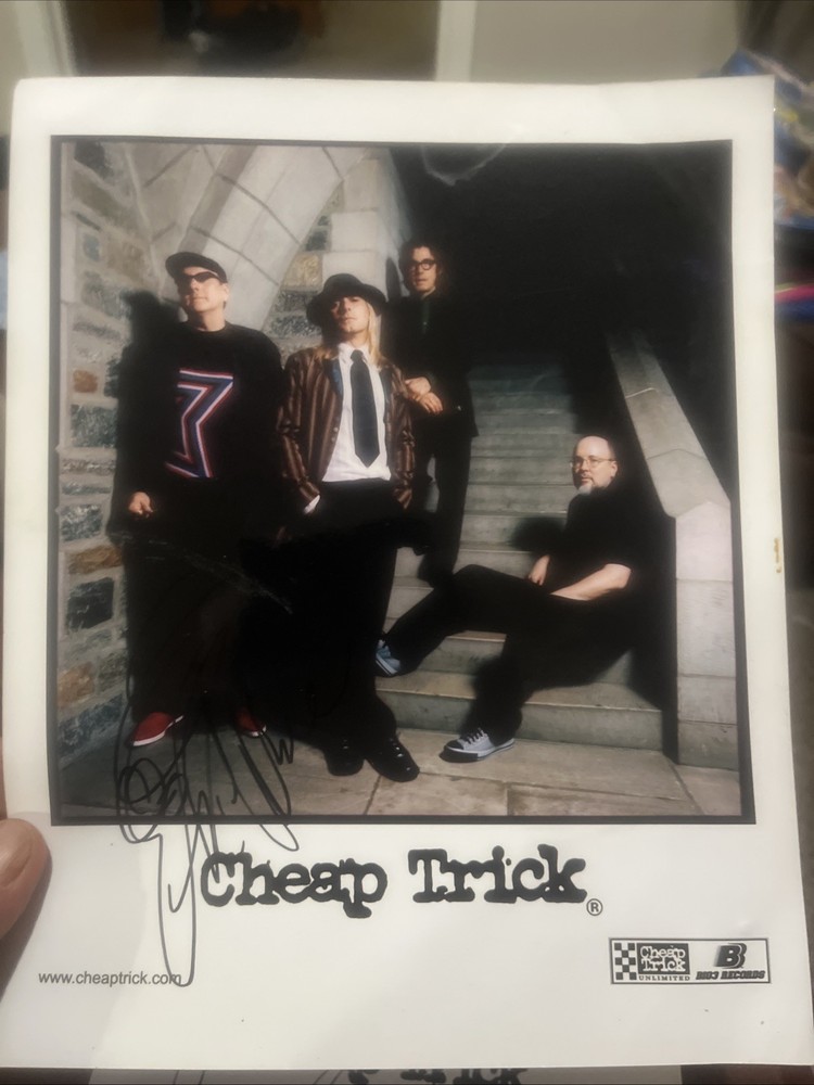 Cheap Trick Signed Autographed Photo