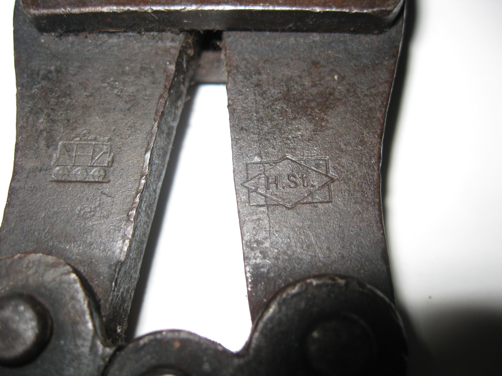 WW1/WW2 DRGM REG #25721 Bolt Cutter H.St. Germany Military Antique Tool