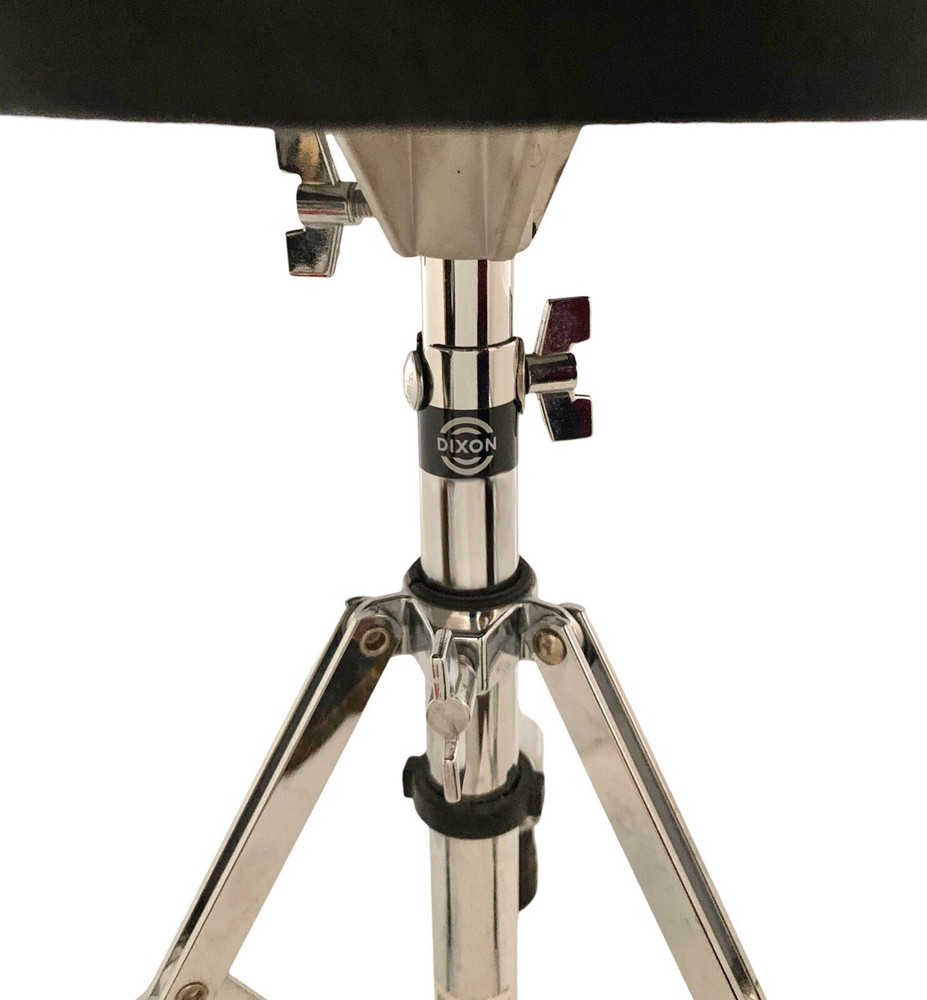 Dixon Stool Drum Padded Throne Seat with Tripod Base