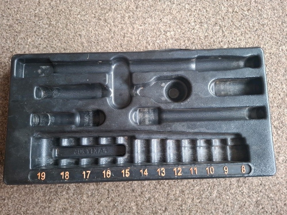 Snap On 3/8 Socket Set Storage Tray Starterset5
