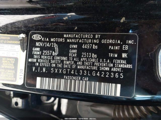 Fuse Box Engine US Built VIN 5 1st Digit Fits 20 OPTIMA 5012251
