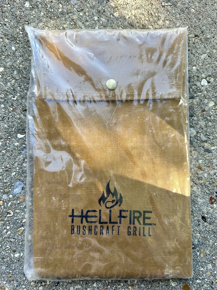 Lord & Field Hellfire Bushcraft Grills, Camp Cookbook, Pull-String Fire Starter