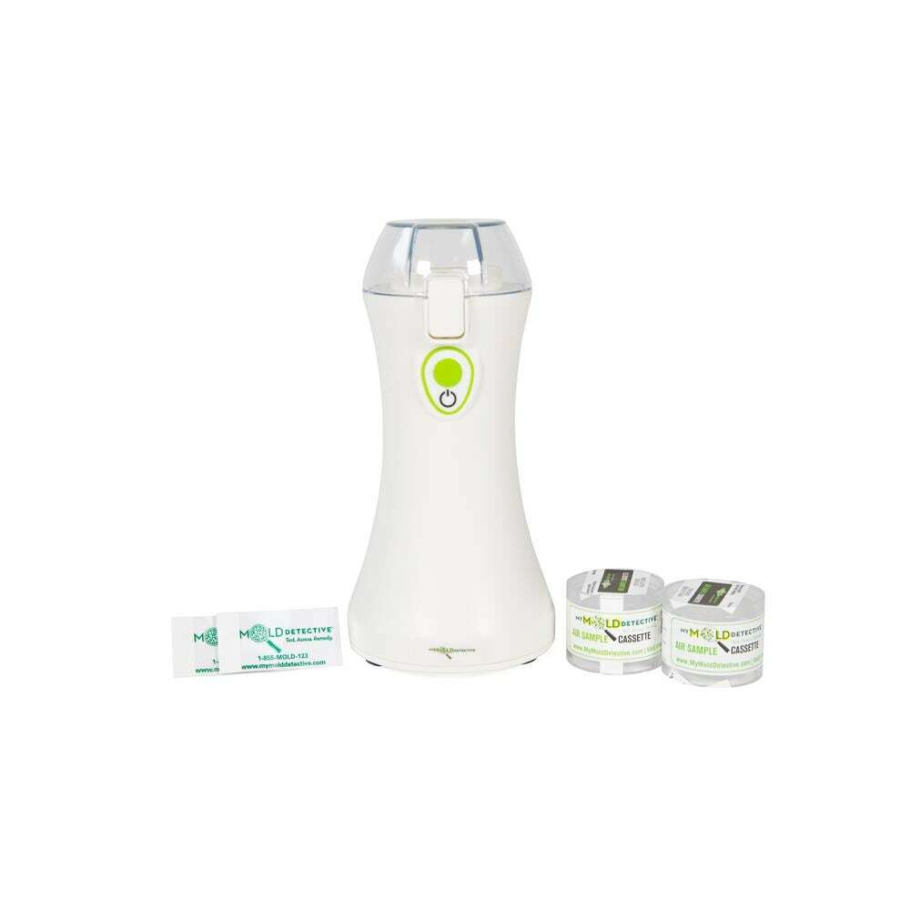 MyMoldDetective Mold Test Kit Reusable Air Sampling Pump Color-Coded Reports