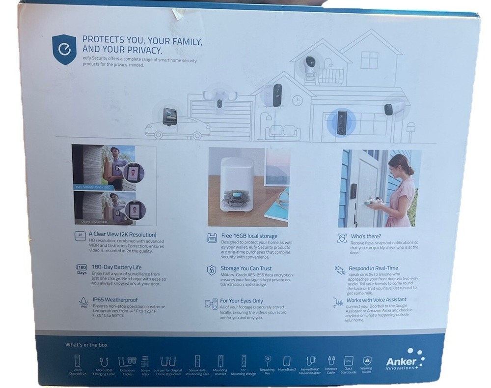 Eufy Security Video Doorbell