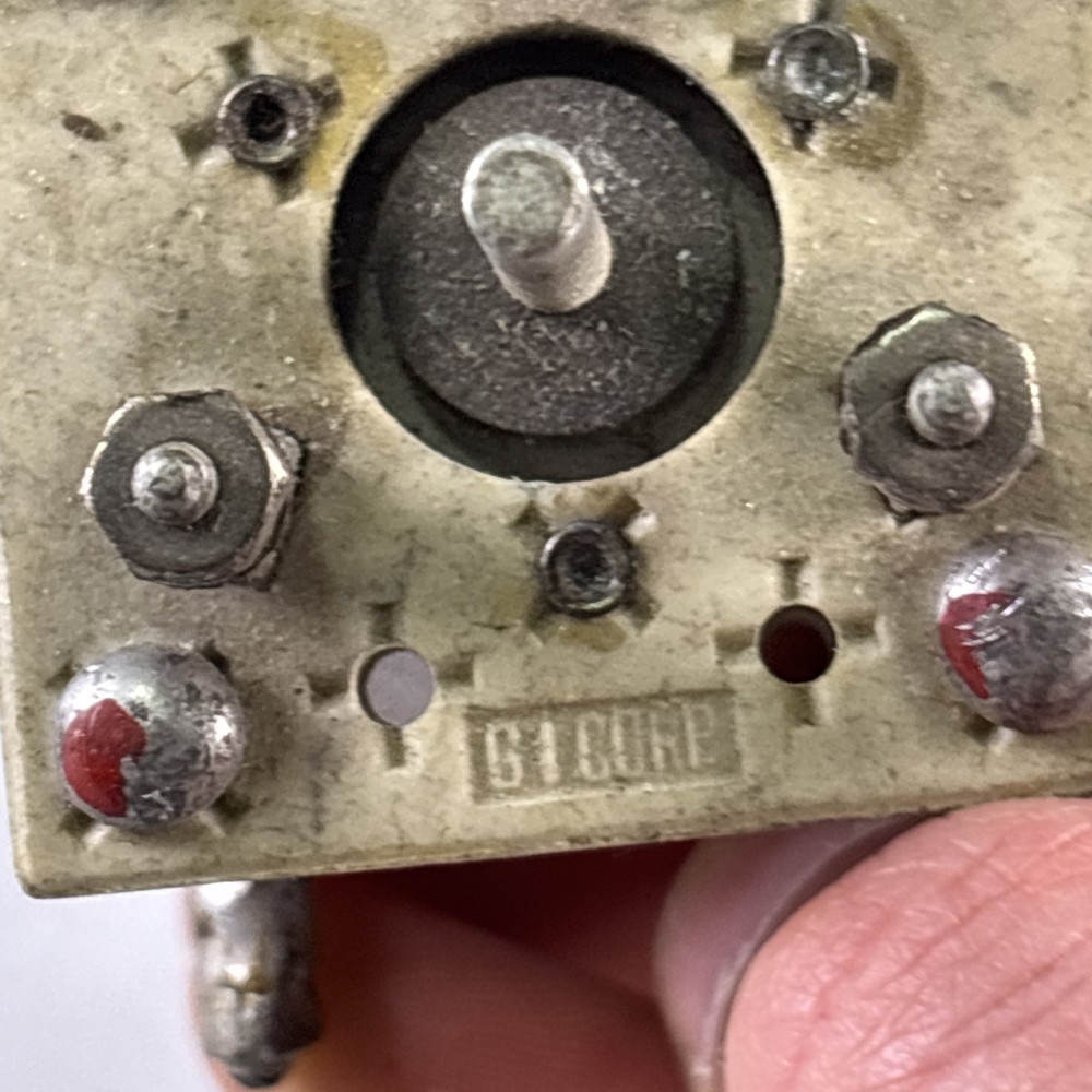 VTG Small Macor Air Variable Capacitor w 5/8" Shaft