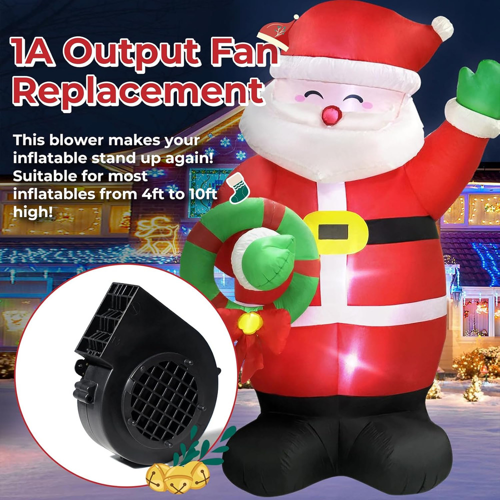 Easter Inflatable Fan Replacement, Air Blower for Easter Yard Inflatable Blow up
