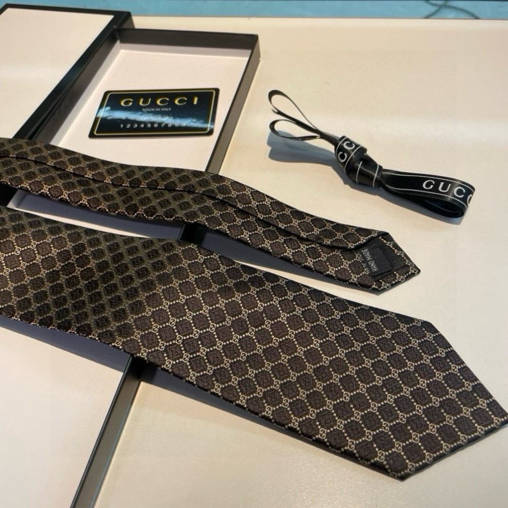 GUCCI TIE AUTHENTIC SILK 100% WIDTH:7CM