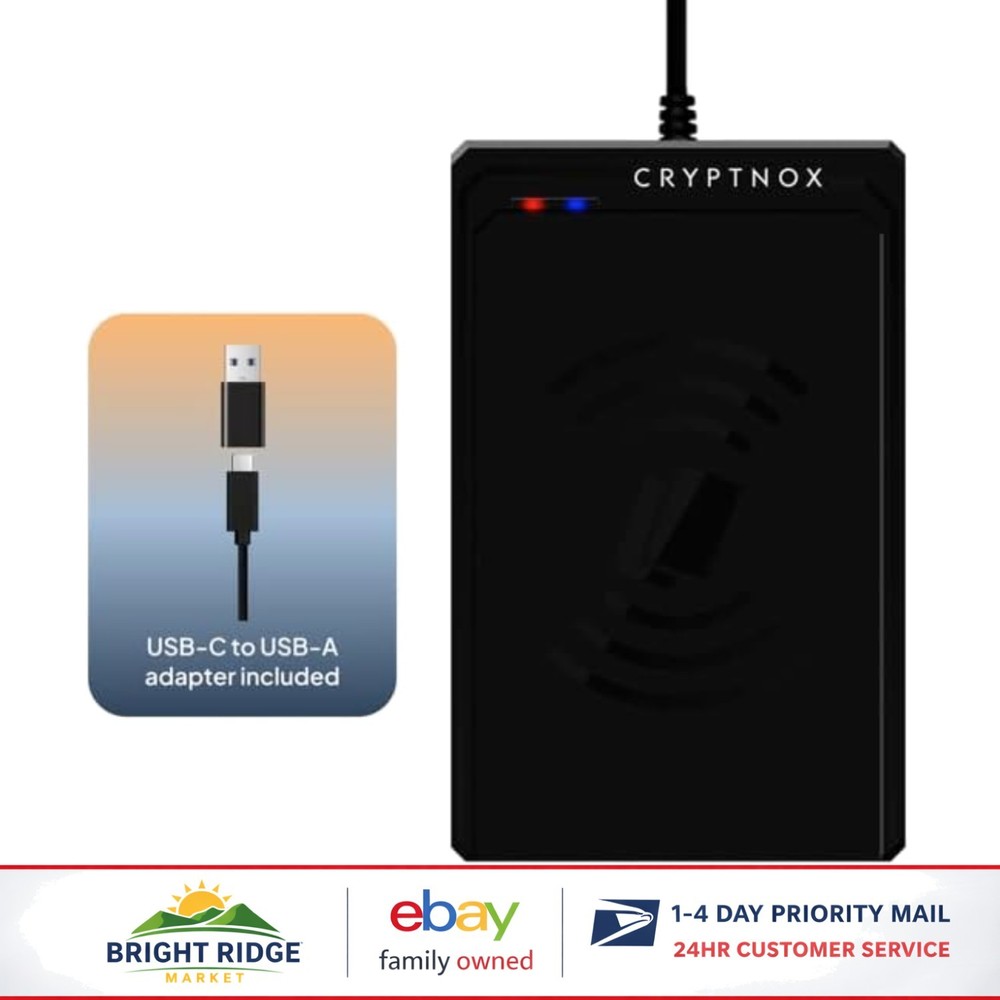 Versatile NFC Card Reader with Fast Data Transfer and Multiple Compatibility