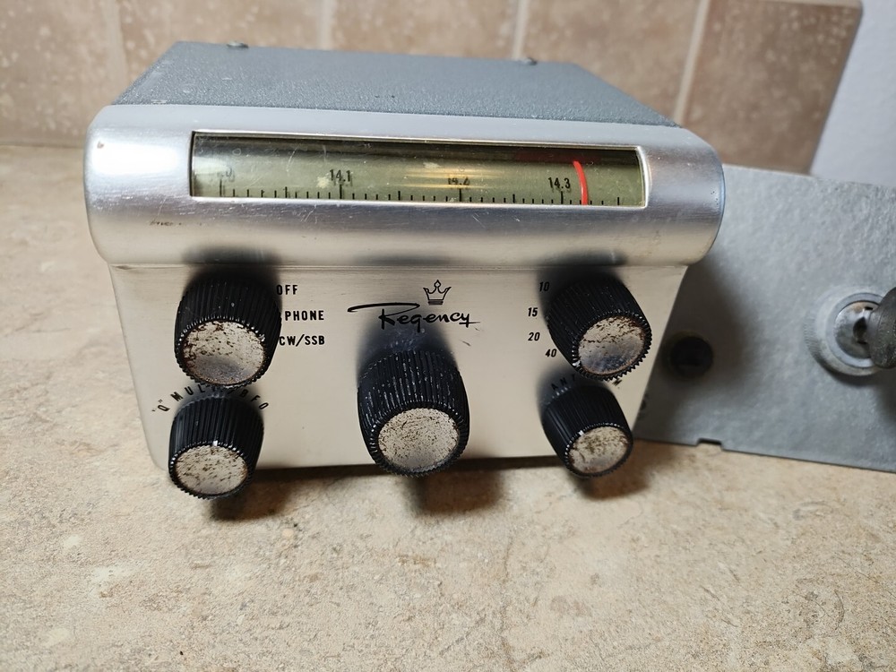 Rare 1956-57 Regency ATC-1 80-10 Meter Transistorized Converter +++