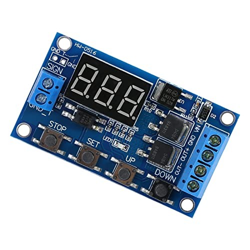DC 5V-36V Timer Module Cycle Delay Timer Switch Turn On/Off Relay Module with