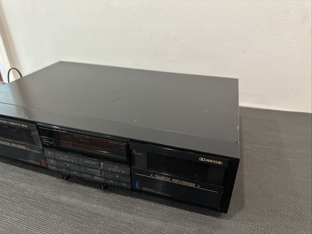 JVC TD-W660 Double Cassette Deck Quick Reverse Japan Made