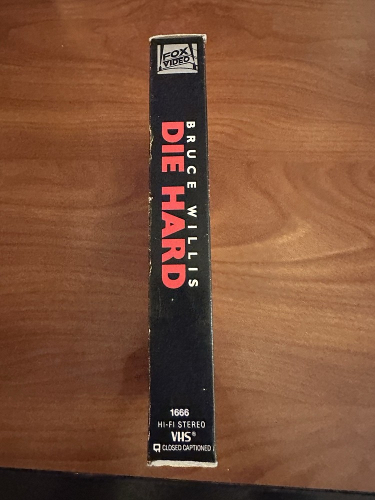 Die Hard (VHS, 1988, LIKE NEW, TESTED)