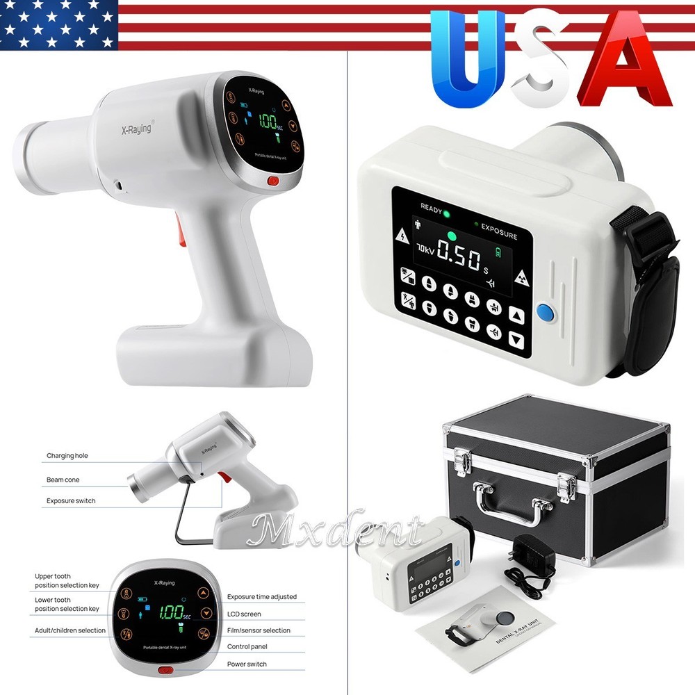 Dental X Mobile Unit System Ray Digital Machine No Shield