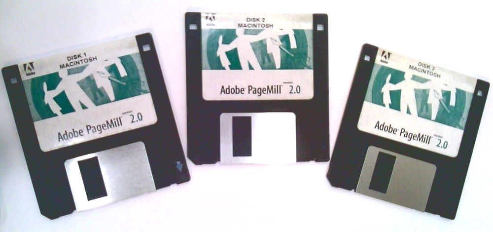✅ Adobe~PageMill 2.0~3.5 Discs~Software~for Macintosh~1996