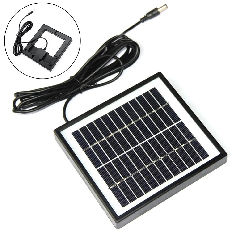 Convenient Charging Solution Lightweight 12V Solar Panel with Long Cable