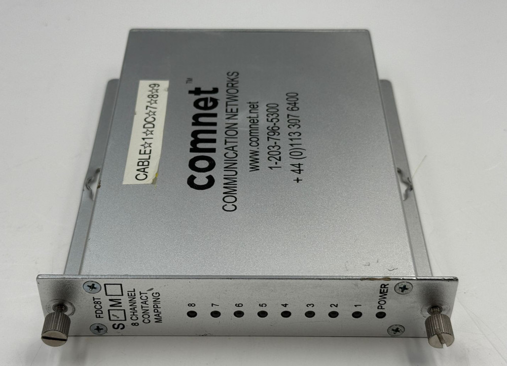 COMNET FDC8T 8 CHANNEL CONTACT MAPPING TRANSMITTER