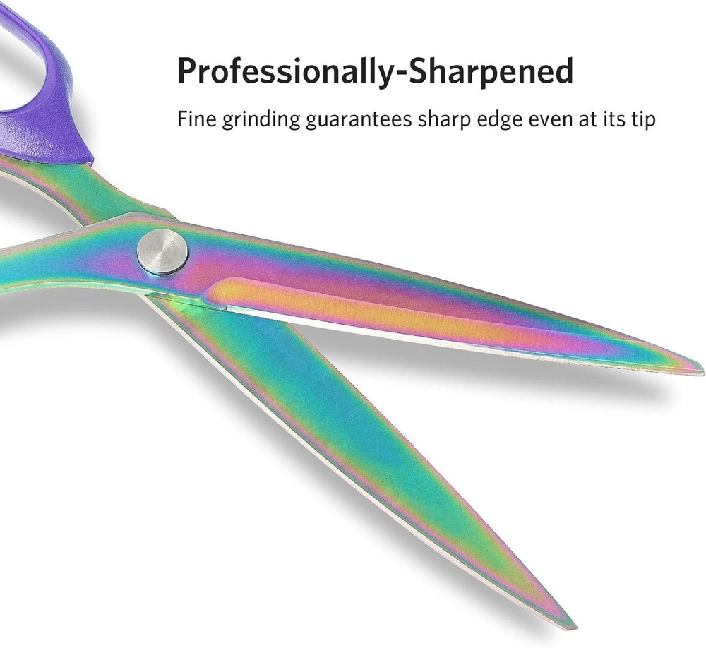 Titanium Coating Fabric Scissors, Professional Tailor 1 pack, 1 Pack
