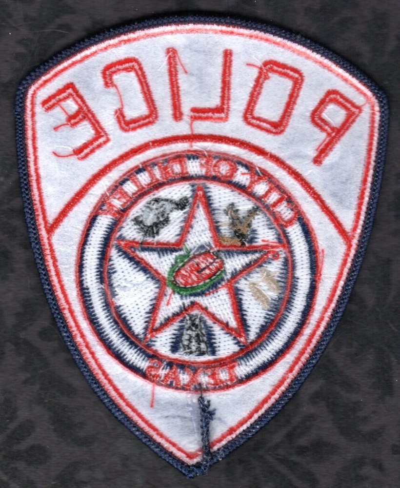 Dilley Texas Police Shoulder Patch