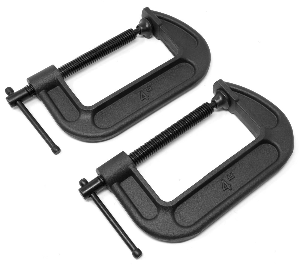 Cast Iron C Clamps Pack