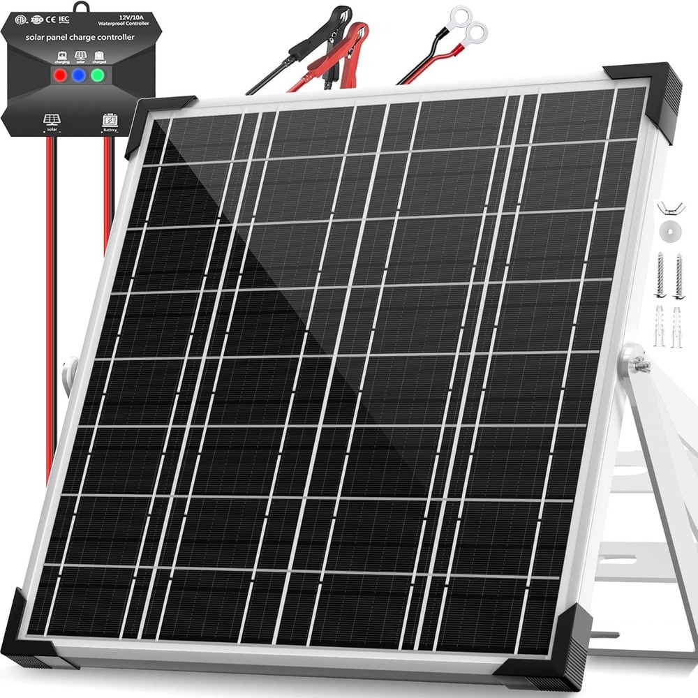 Easy Installation 12V Solar Battery Maintainer