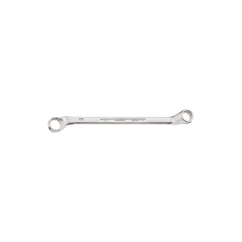 Gedore 6016160 Double ended ring spanner offset 10x13 mm