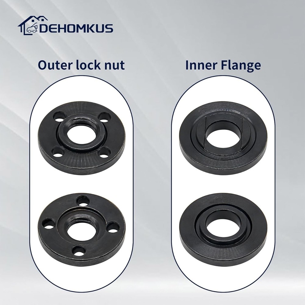 Precision 5/8"-11 Angle Grinder Flange Nut for Reliable Grinding Performance