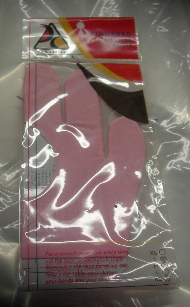 PINK Pro Series Pool/Billiard Cue Glove - Size S - SMALL