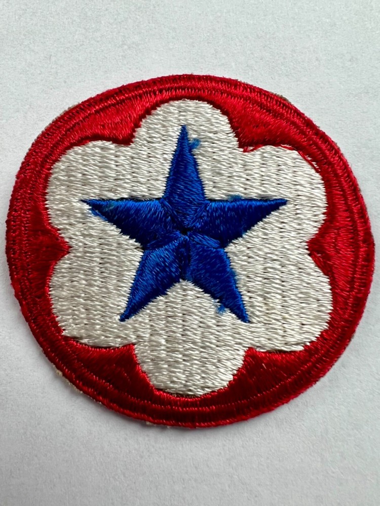 US Army Service Forces Patch, Cut Edge