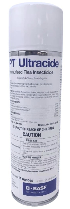 PT Ultracide Pressurized Flea Insecticide 14oz